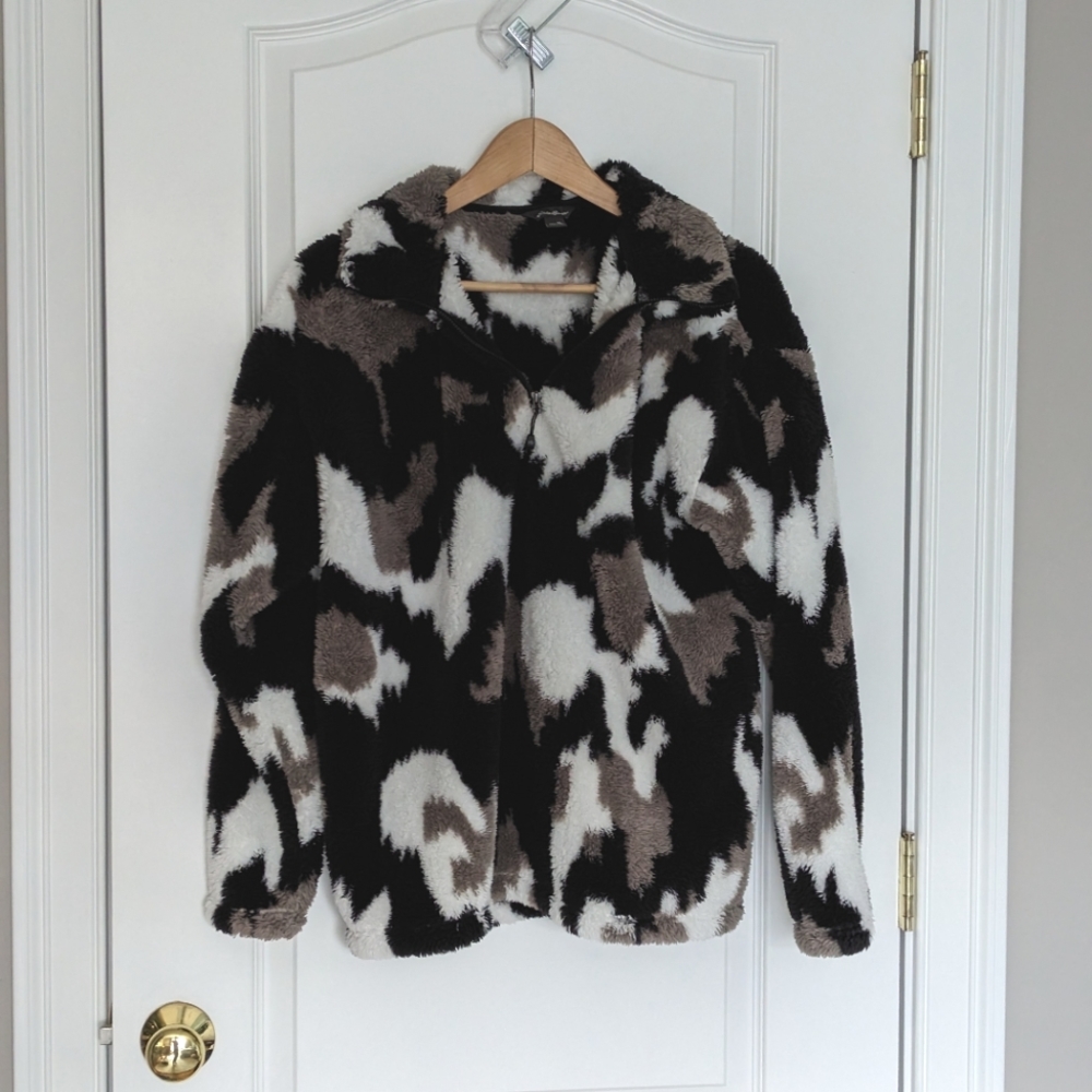 Eddie Bauer Plush Zip-Up